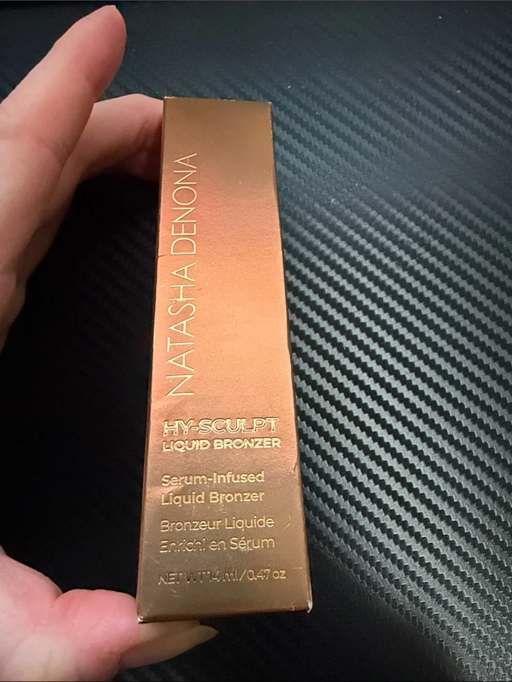 Natasha Denona Hy-Sculpt Liquid Bronzer – Color: Bonfire Medium Warm NIB! 0.47oz